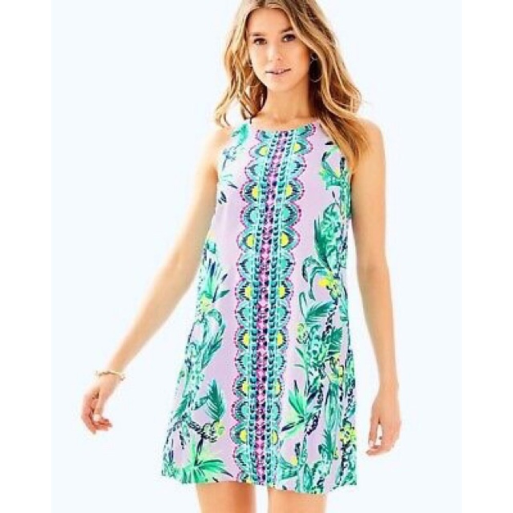 Lilly Pulitzer Jackie Dress It’s Impawsible M
